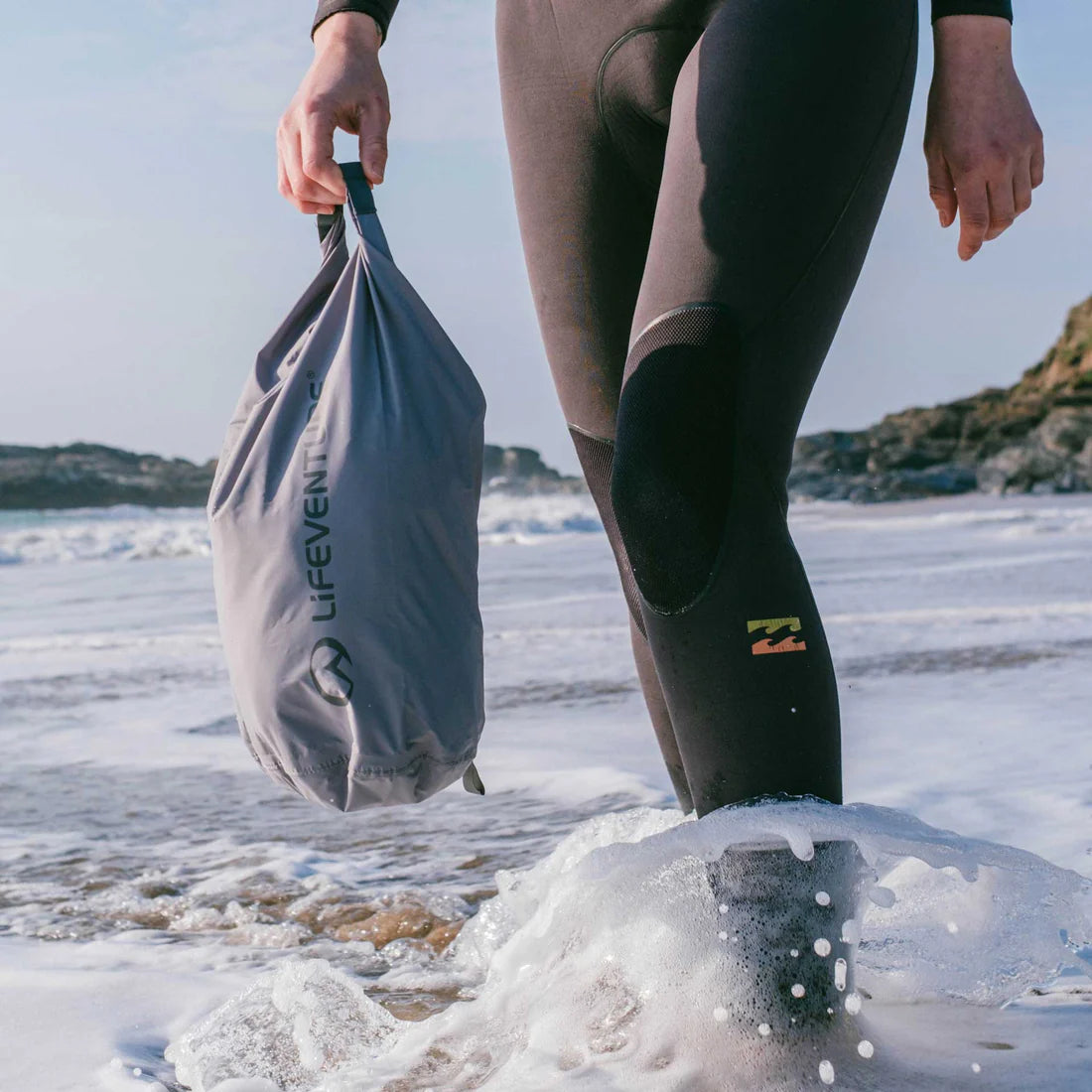Lifeventure Stormlight Waterproof Dry Bags - 5 Litres Grey