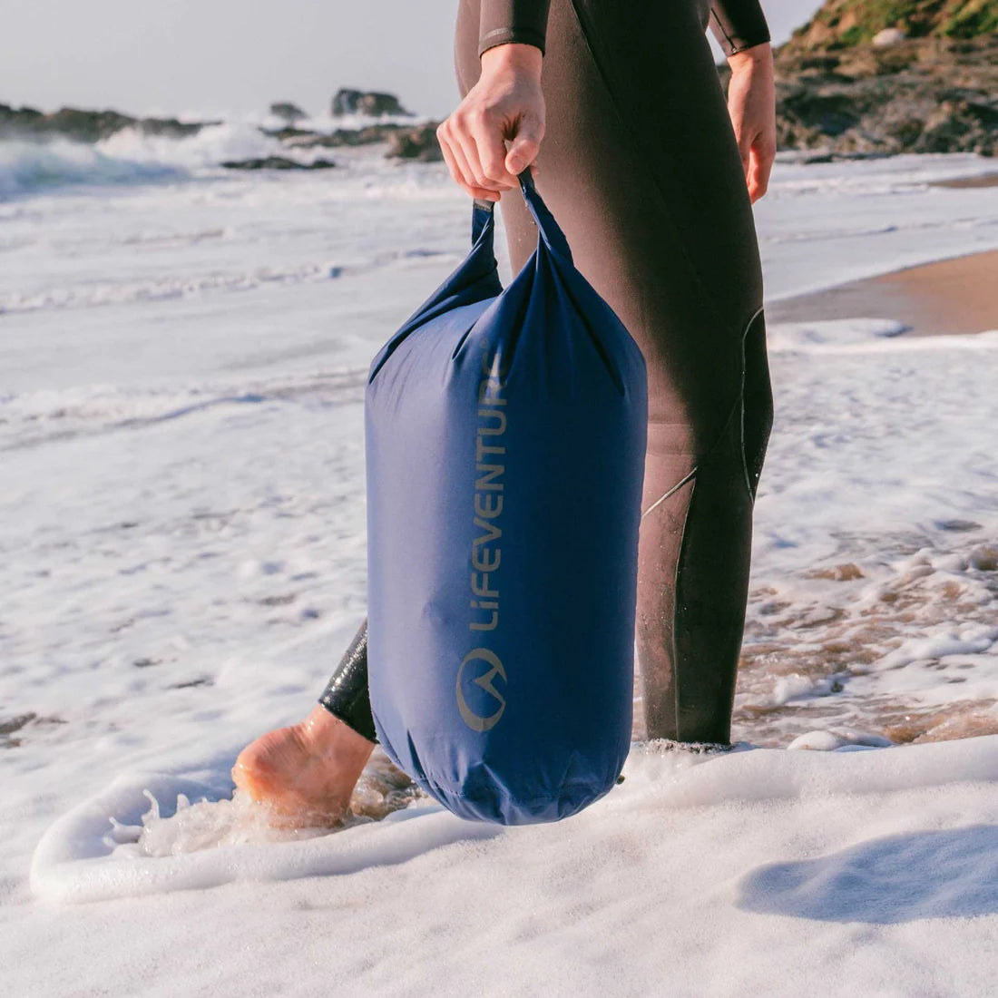 Lifeventure Stormlight Waterproof Dry Bags - 15 Navy