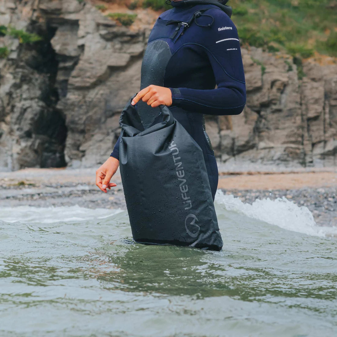 Lifeventure Storm Waterproof Dry Bag - 5 Litres Black