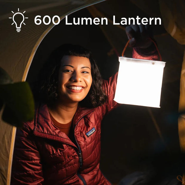 LuminAID PackLite Survivor 3-in-1 Solar Lantern with Phone Charger
