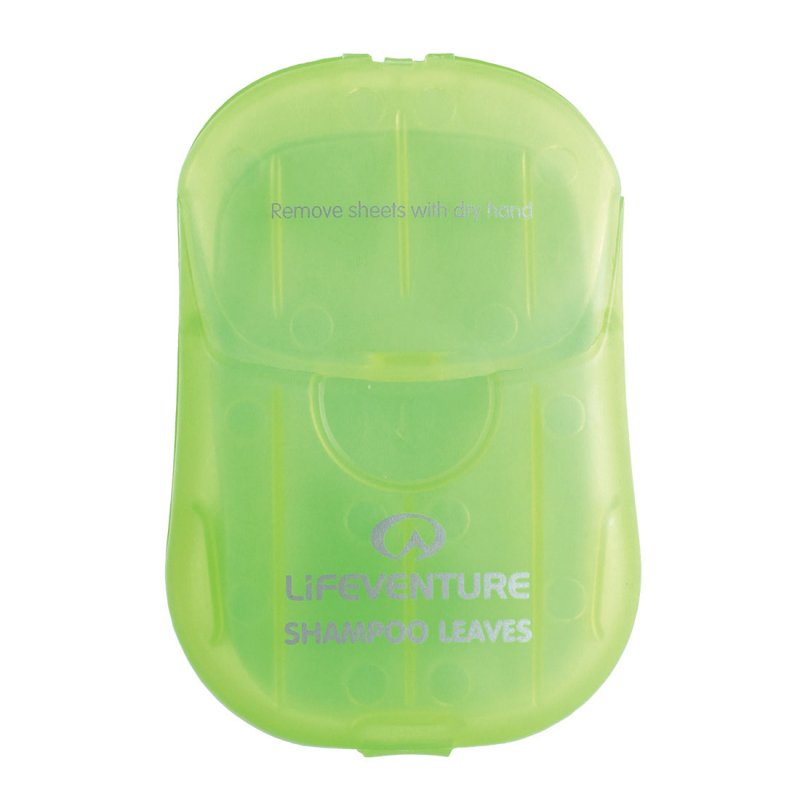 Lifeventure Travel Shampoo Leaves - Pack of 50 leaves