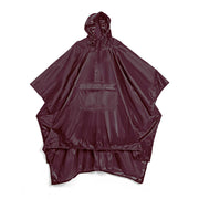 Lifeventure Lightweight Packable Waterproof Poncho - Blackcurrant