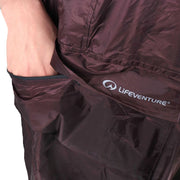 Lifeventure Lightweight Packable Waterproof Poncho - Blackcurrant