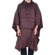 Lifeventure Lightweight Packable Waterproof Poncho - Blackcurrant