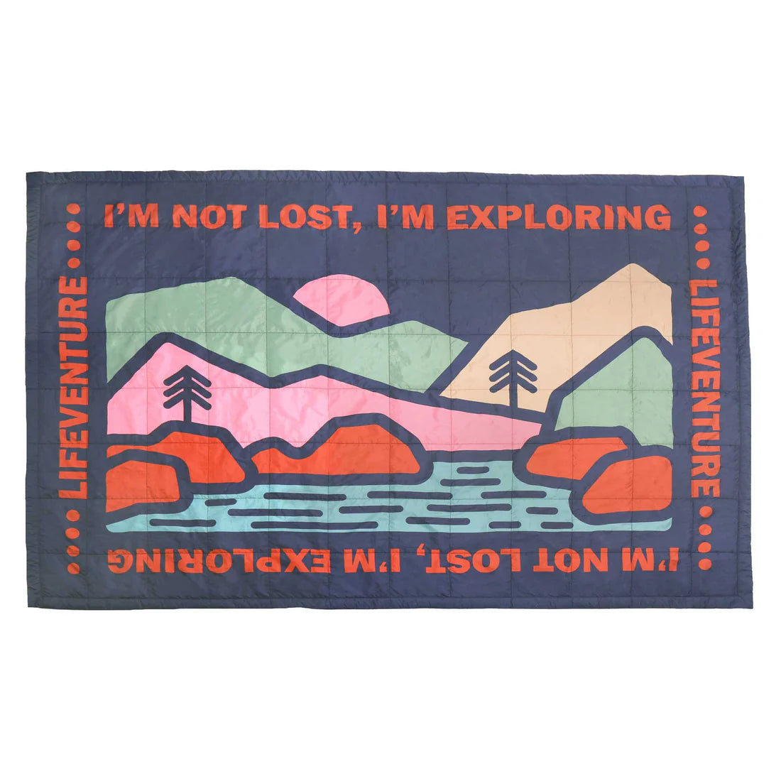 Lifeventure WindProof Water Resistant Camp Blanket - Mountain