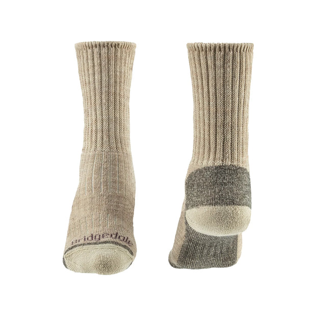 Bridgedale Women's Midweight Merino Comfort (Trekker) Socks - Natural