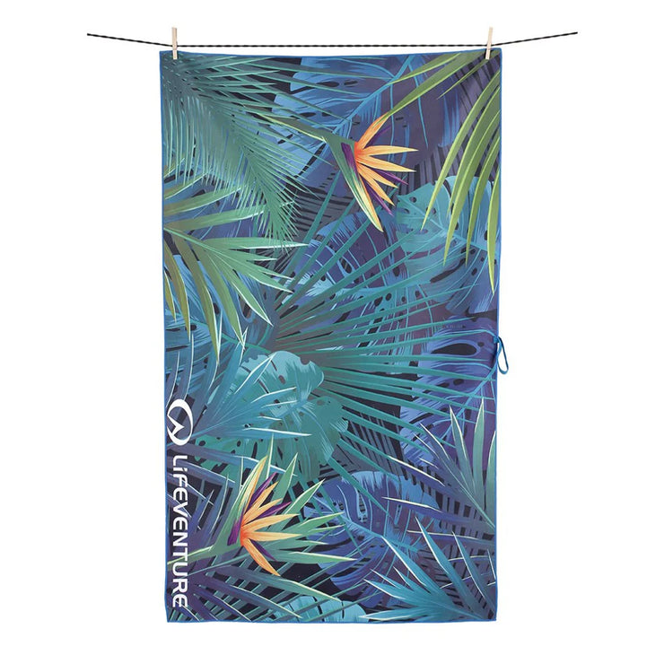 Lifeventure SoftFibre Giant Recycled Towel - Tropical
