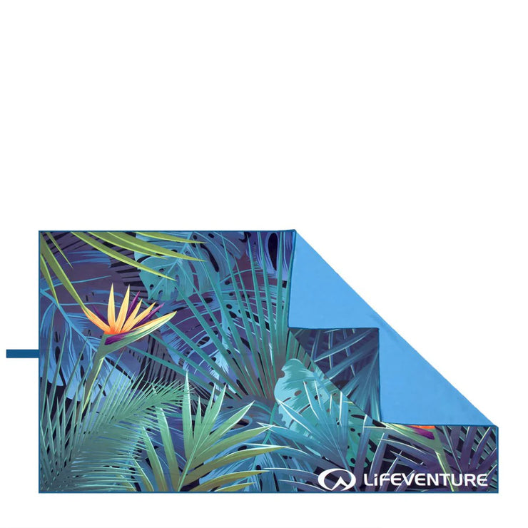 Lifeventure SoftFibre Giant Recycled Towel - Tropical