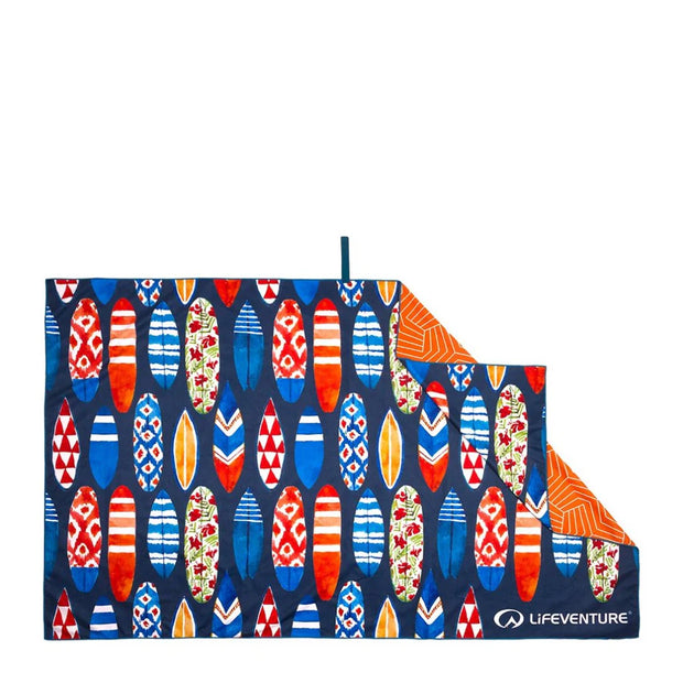 Lifeventure SoftFibre Giant Recycled Towel - Surfboards