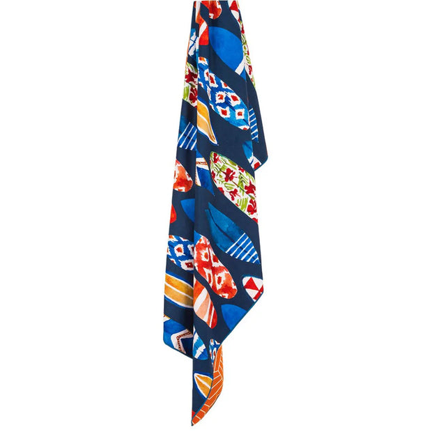 Lifeventure SoftFibre Giant Recycled Towel - Surfboards
