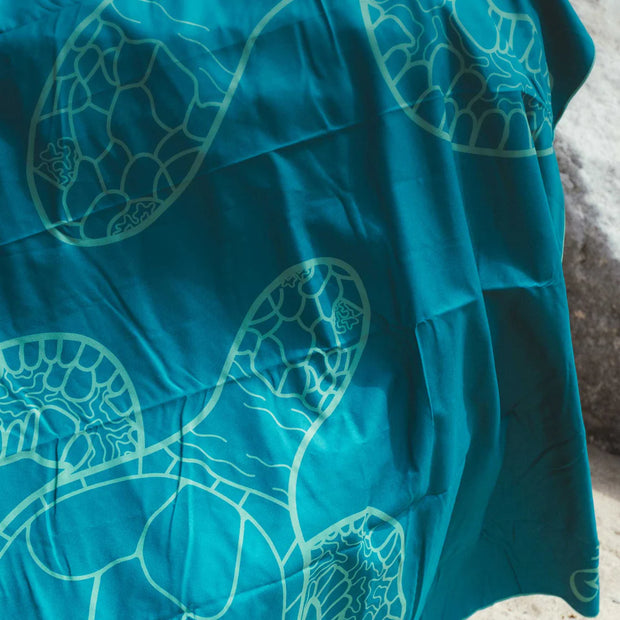 Lifeventure SoftFibre Giant Recycled Towel - Turtle