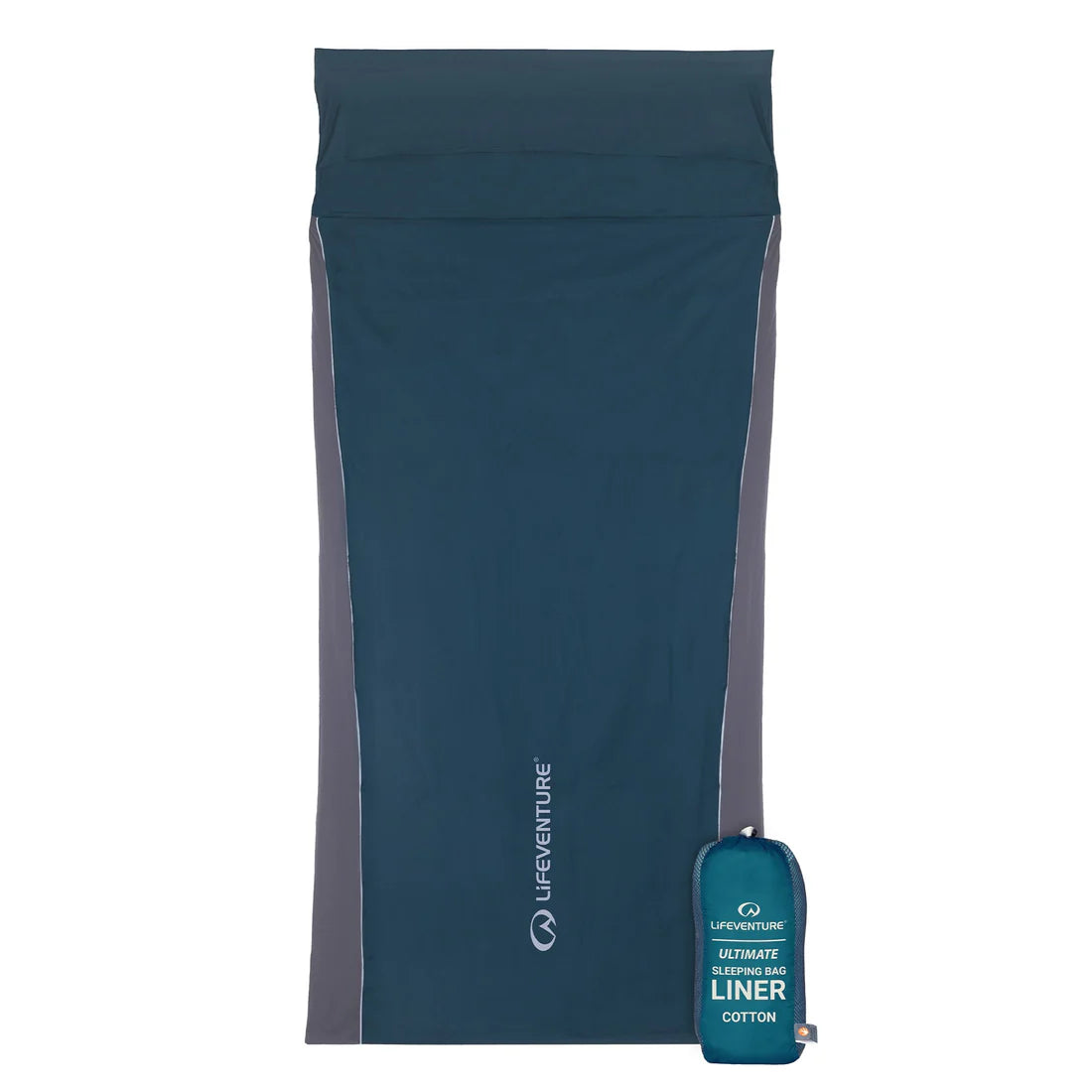 Lifeventure Cotton Ultimate Sleeping Bag Liner - Rectangle