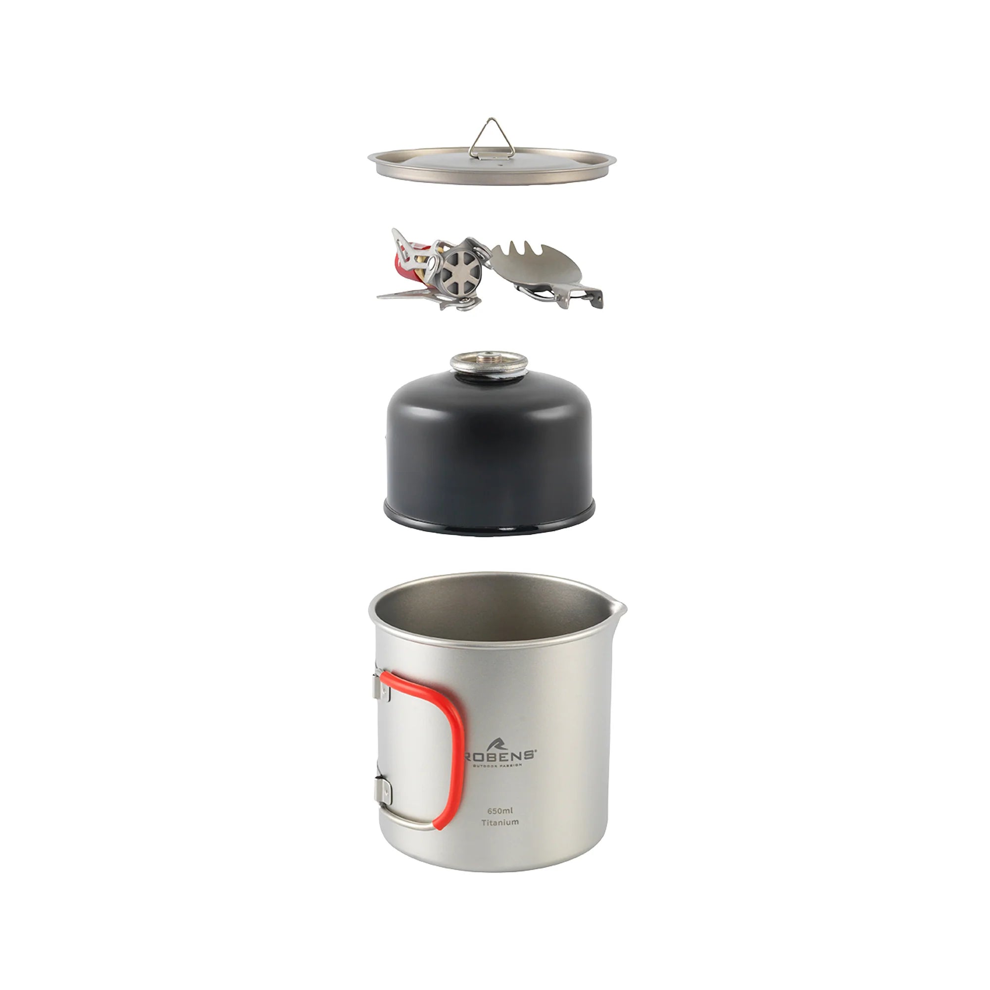Robens Fire Wisp Solo Backpacking Cook Set UL