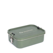 Lifeventure Stainless Steel Lunch Box - Khaki Green