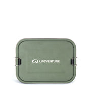 Lifeventure Stainless Steel Lunch Box - Khaki Green