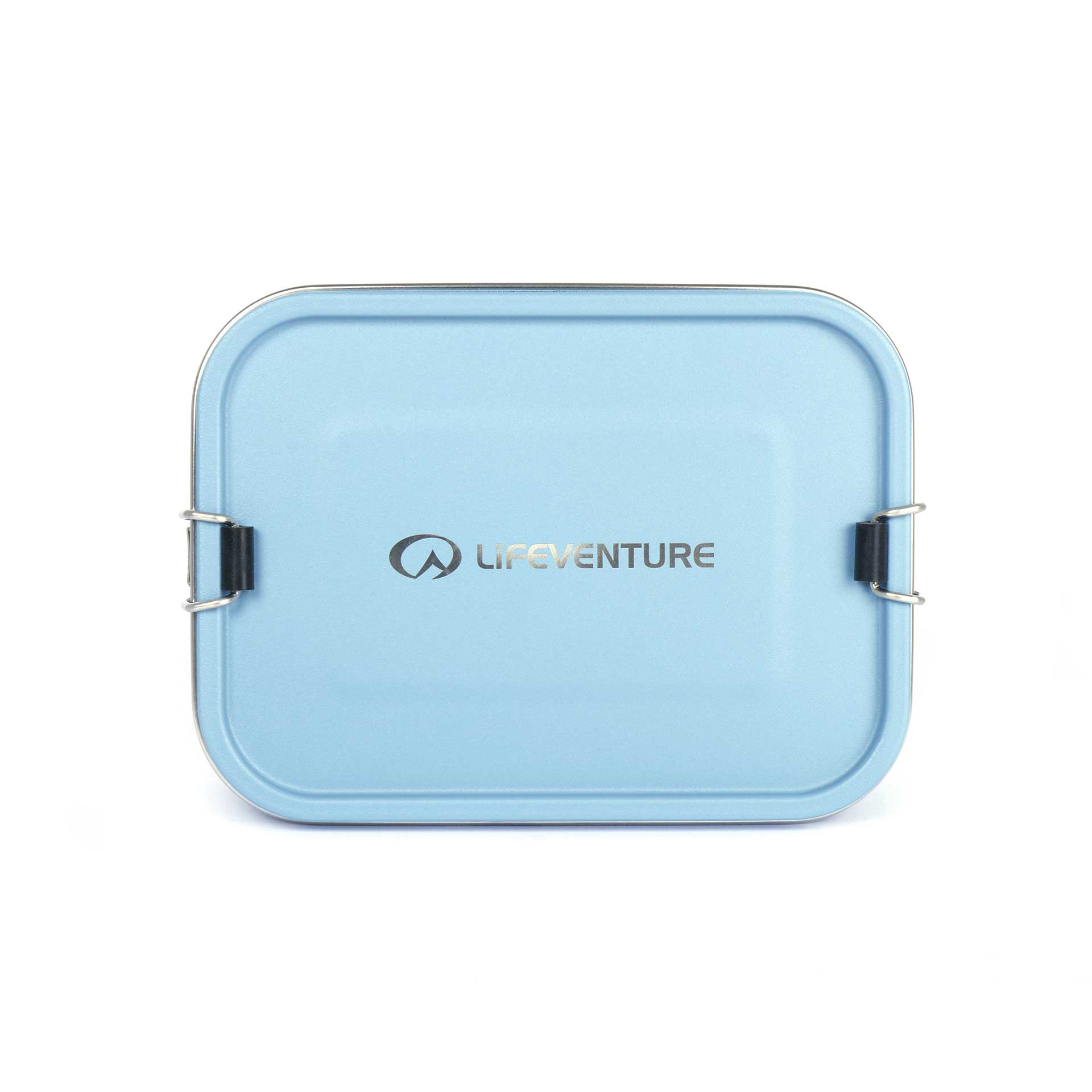 Lifeventure Stainless Steel Lunch Box - Ice Blue
