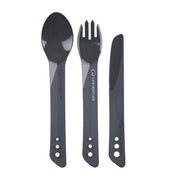 Lifeventure Ellipse 4 Piece Camping Tableware Set - Graphite