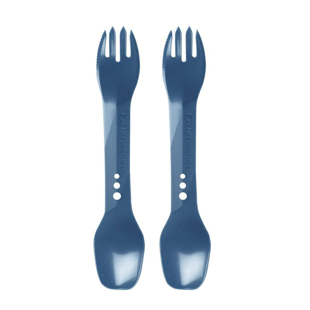 Lifeventure Ellipse Camping Spork - Navy