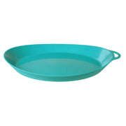 Lifeventure Ellipse Plastic Camping Plate - Teal Green
