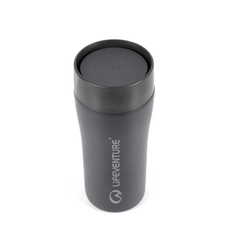Lifeventure One-Touch Thermal Mug - Black 350ml