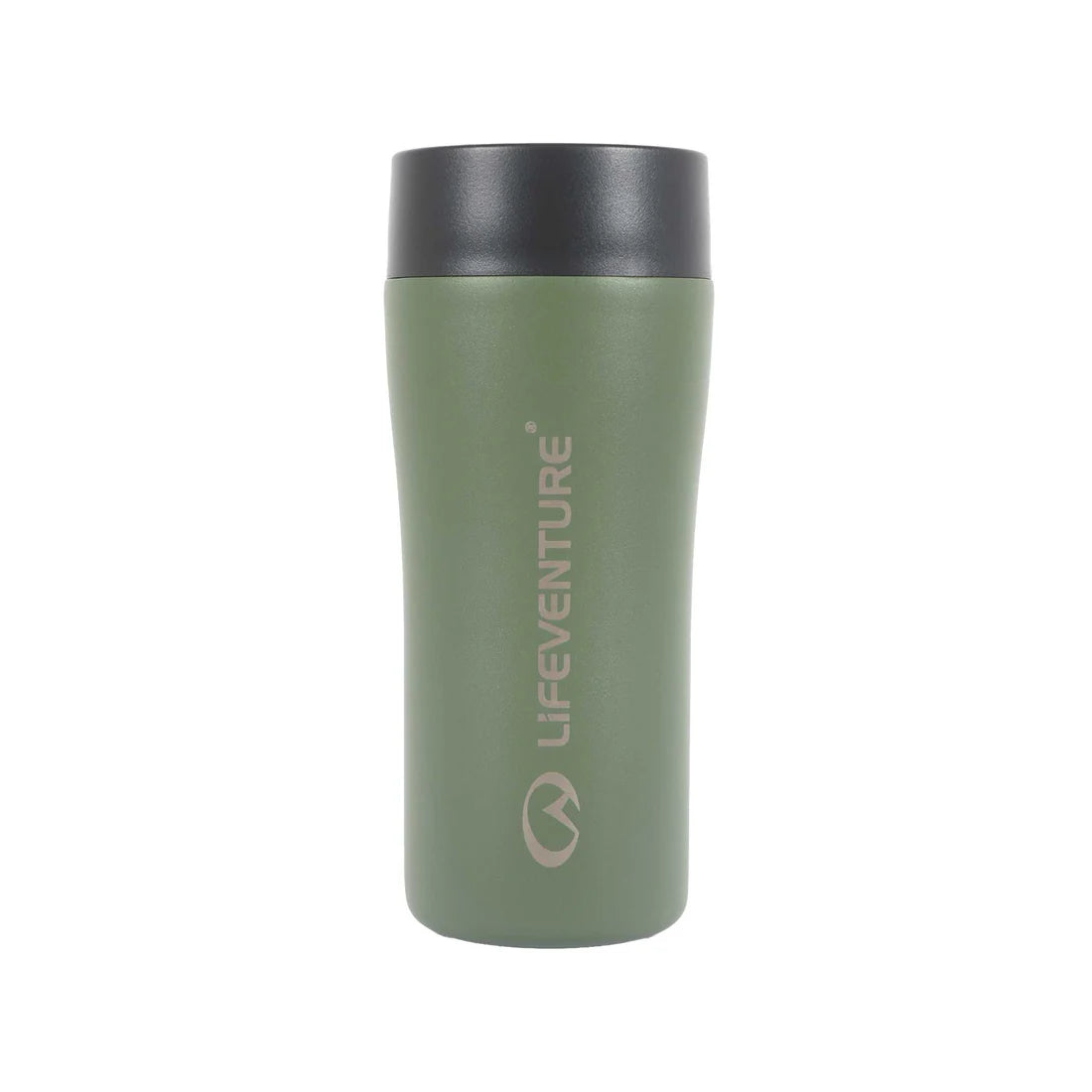 Lifeventure One-Touch Thermal Mug - Khaki 350ml