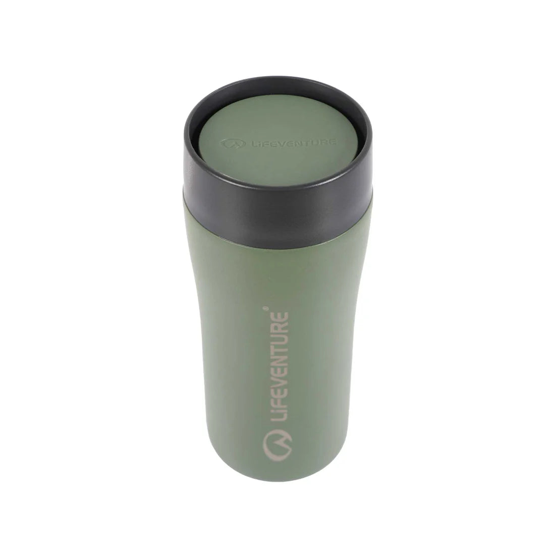Lifeventure One-Touch Thermal Mug - Khaki 350ml