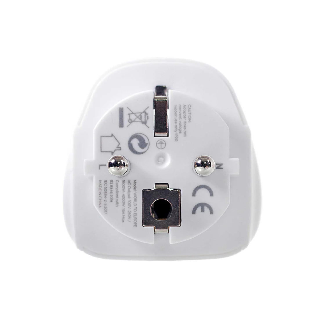 Lifeventure European Travel Adapter