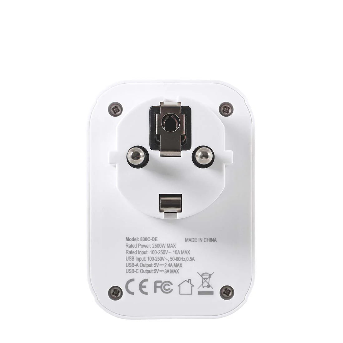 Lifeventure Travel Adapter USB - Europe