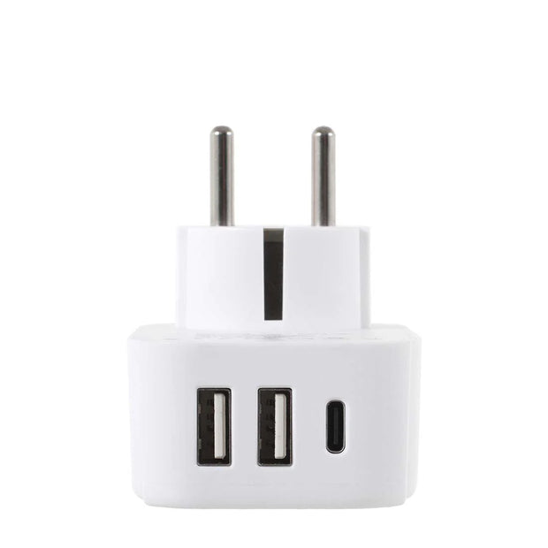 Lifeventure Travel Adapter USB - Europe