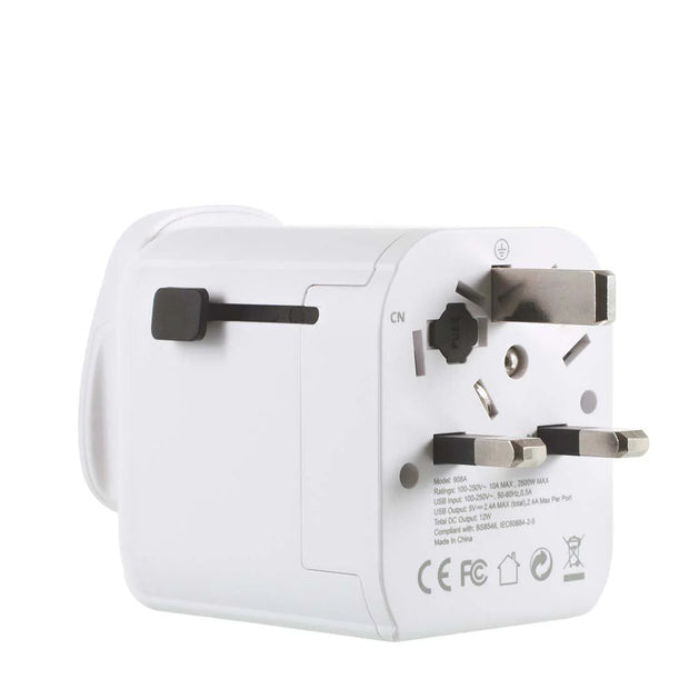 Lifeventure USB UK-World Travel Adapter