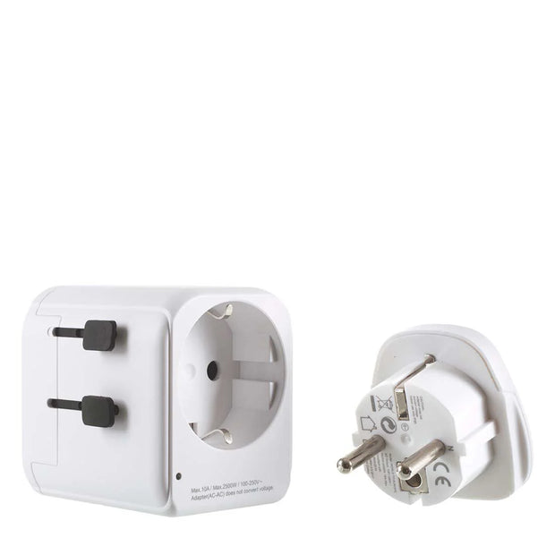 Lifeventure USB UK-World Travel Adapter