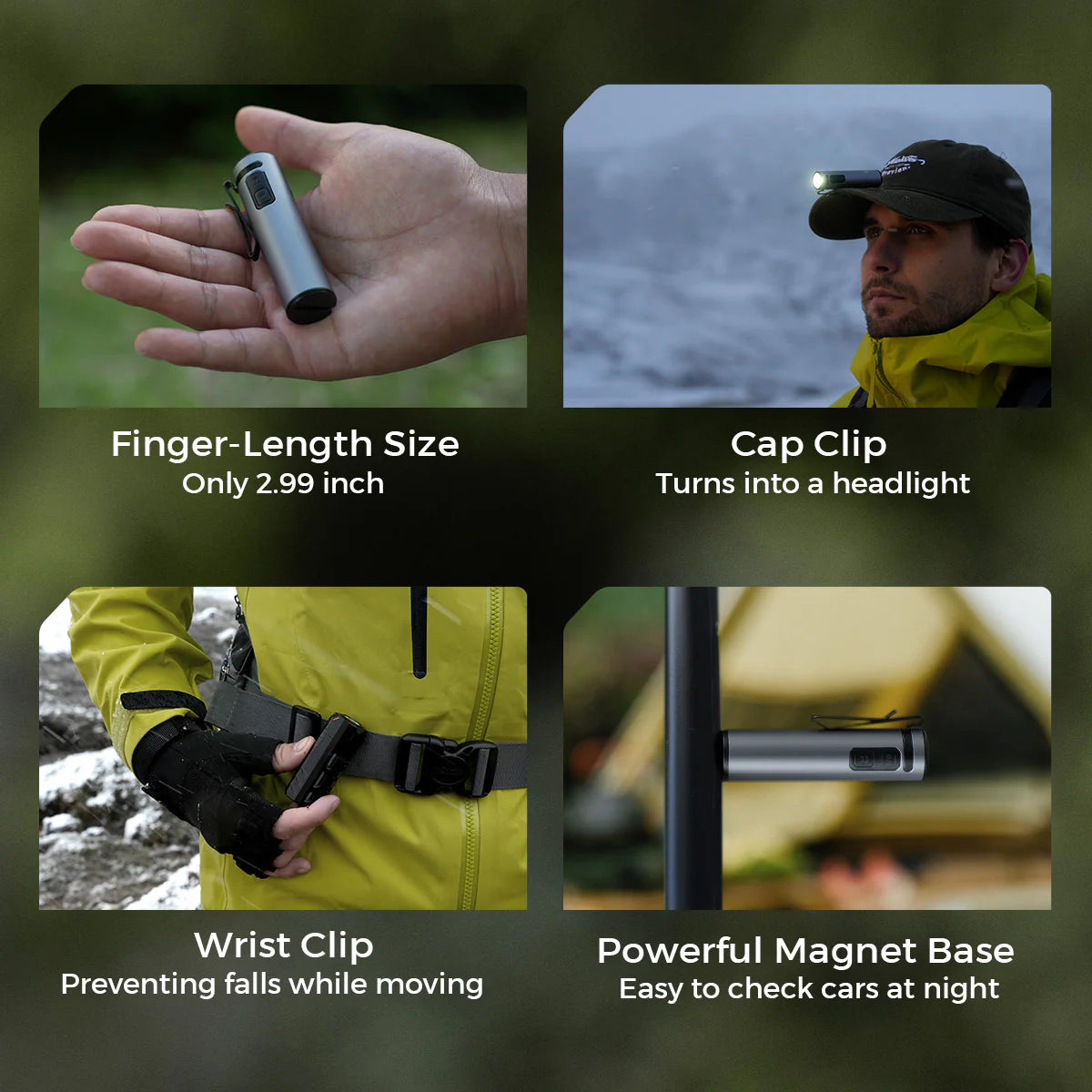 Flextail Zero Flash 1200 Lumen Torch with Hard Case