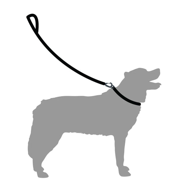 Mountain Paws Heavy Duty Rope Dog Lead - Black