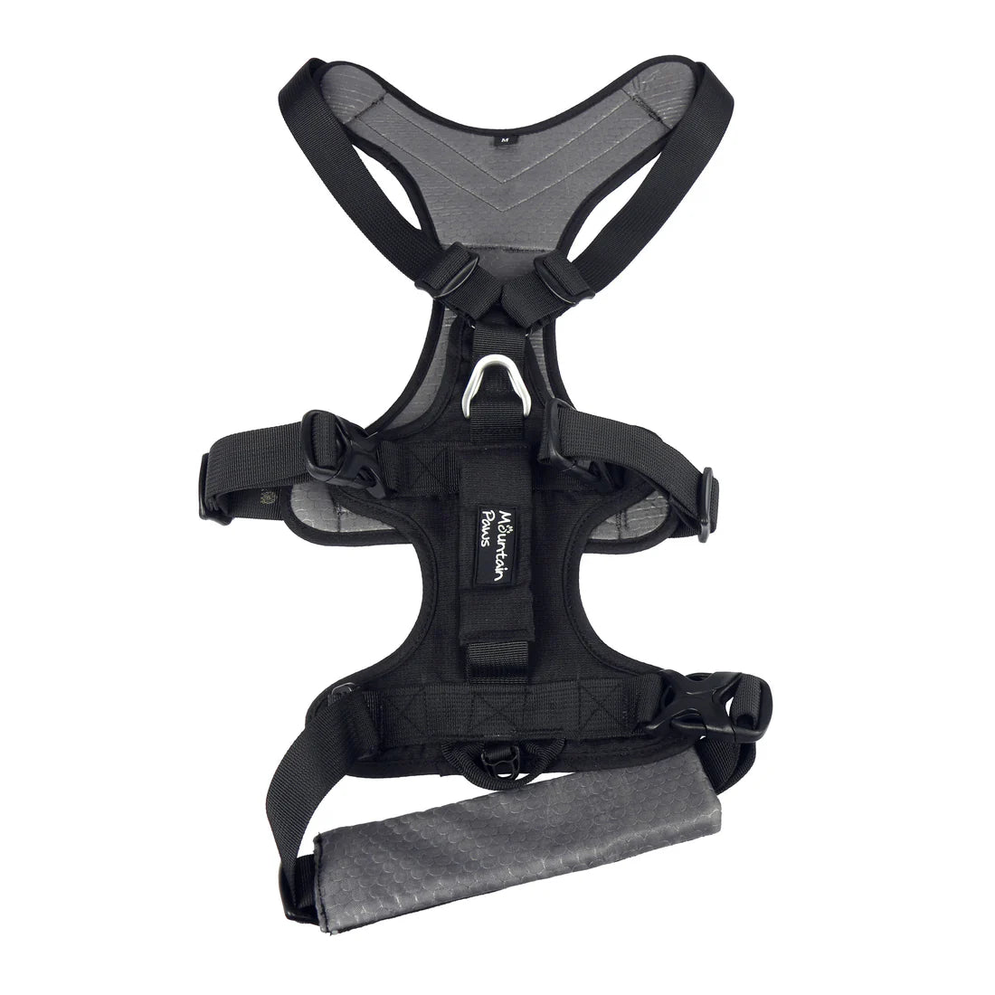 Mountain Paws Adjustable 3 Strap Dog Harness - Black