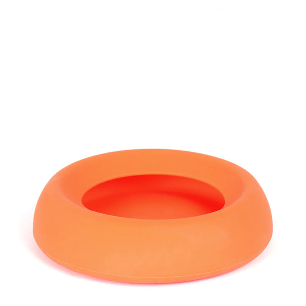 Mountain Paws Splashproof Dog Bowl - Orange