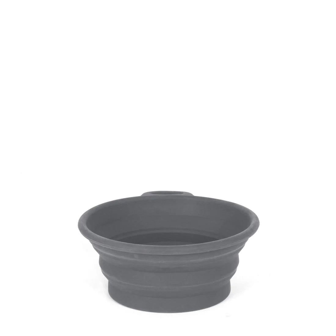 Mountain Paws Silicone Collapsible Dog Bowl - Grey