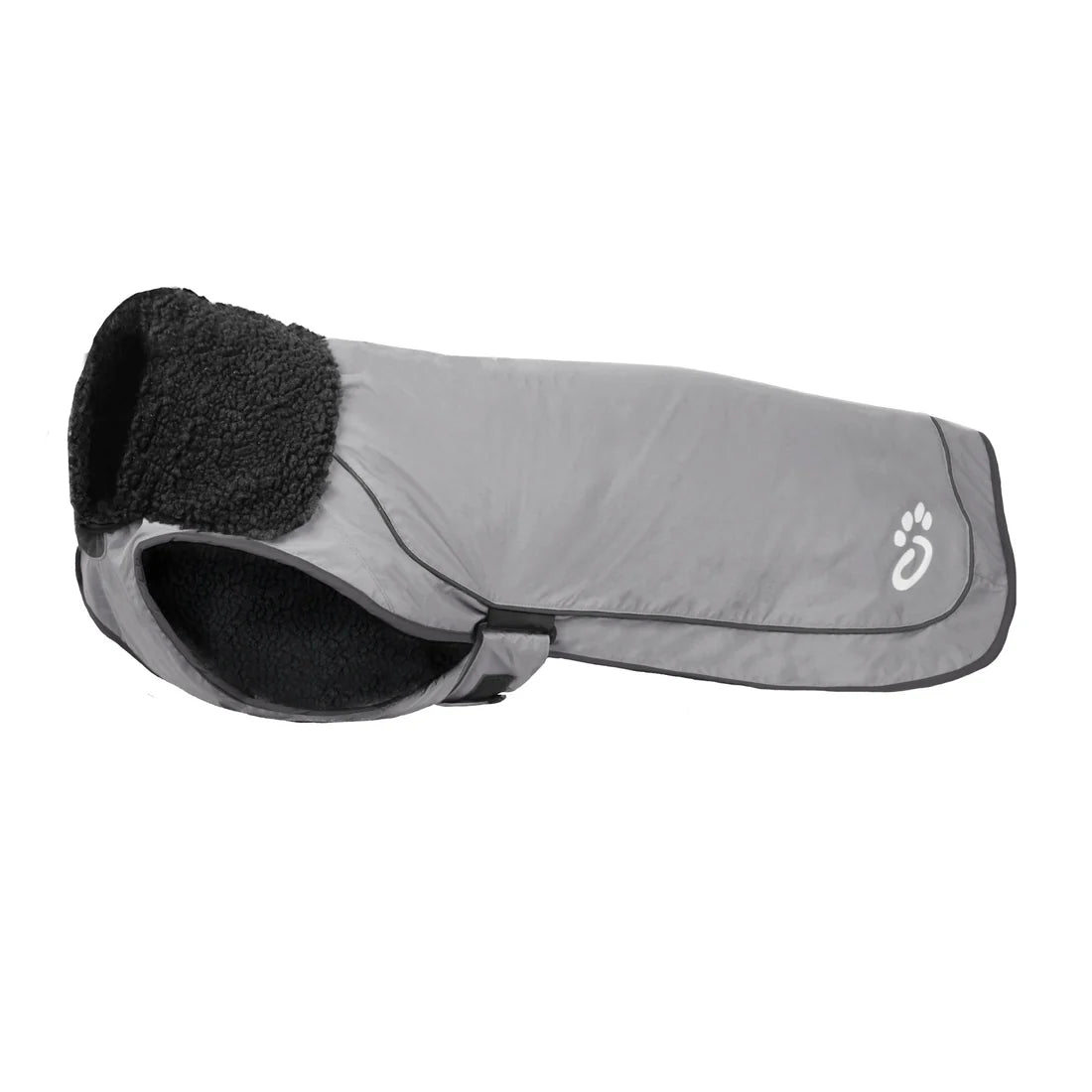 Mountain Paws Fleece Lined Waterproof Dog Coat - Reflective