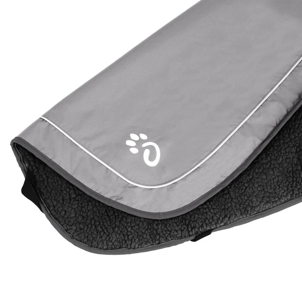 Mountain Paws Fleece Lined Waterproof Dog Coat - Reflective