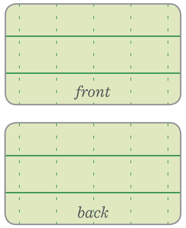 Rite in the Rain Soft Cover Flexible Notebook No.964 - Green 3¼" x 6"