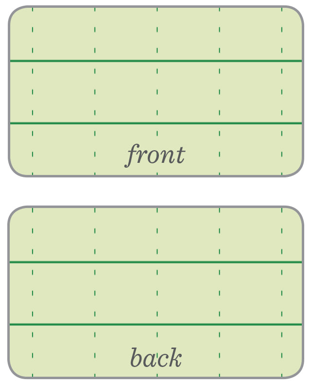 Rite in the Rain Soft Cover Flexible Notebook No.964 - Green 3¼" x 6"