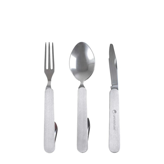 Lifeventure Folding Camping Cutlery Set
