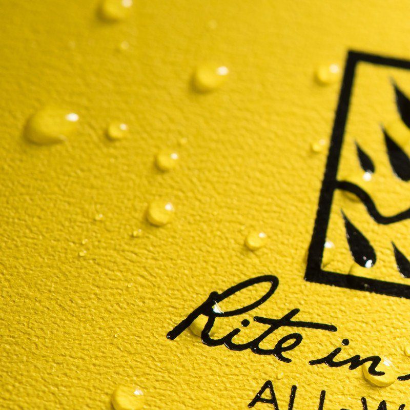 Rite In The Rain Geological Book Side Hard Bound No. 540F - Yellow 4.75" x 7.5"
