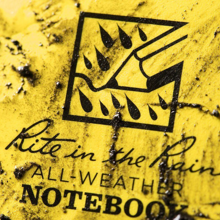 Rite In The Rain Side Spiral Notebook No. 373 - Yellow 4.875" x 7"