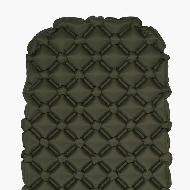 Highlander NAP-PAK Inflatable Camping Sleeping mat - Green