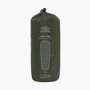 Highlander NAP-PAK Inflatable Camping Sleeping mat - Green