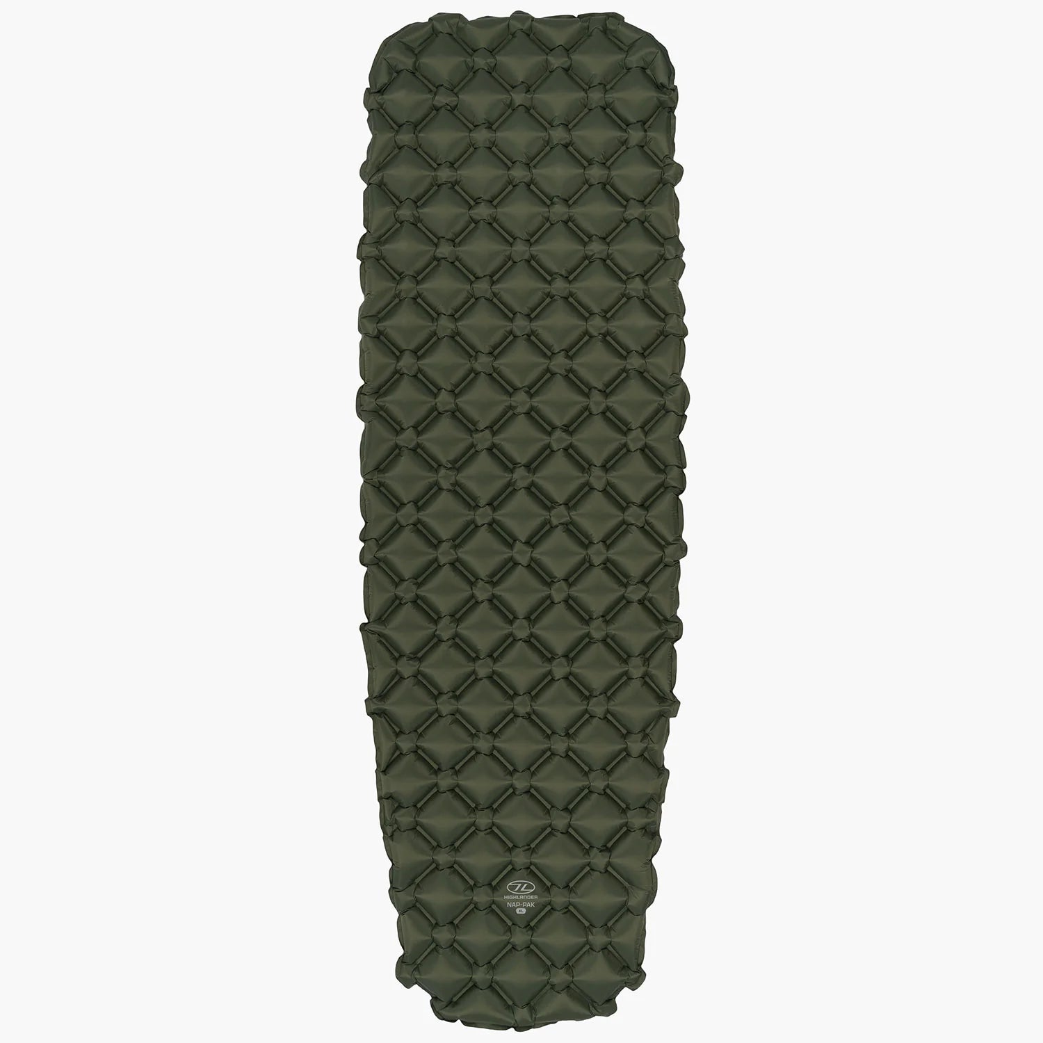 Highlander NAP-PAK Inflatable Sleeping Mat - XL Olive
