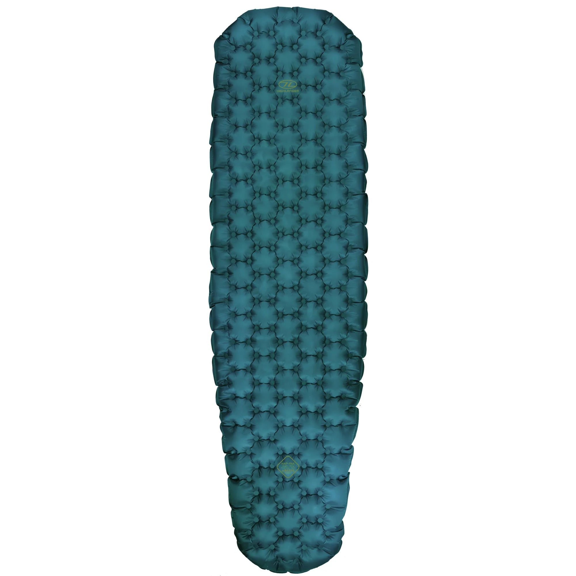 Highlander Nap Pak Arctic R11 Mummy Lite Inflatable Sleeping Mat - Teal