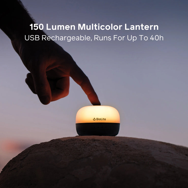 Biolite Alpenglow Mini 150 Lumen USB Camping  Lantern