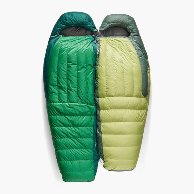 Sea To Summit Ascent -1°C Down Sleeping Bag - Regular Rain Forest Green
