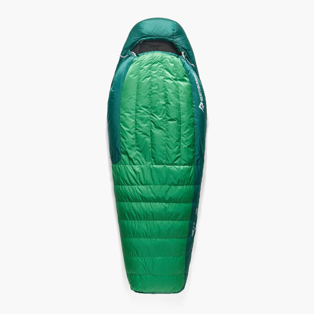 Sea To Summit Ascent -1°C Down Sleeping Bag - Regular Rain Forest Green